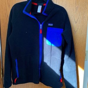 Men's Patagonia fleece jacket, full zip.